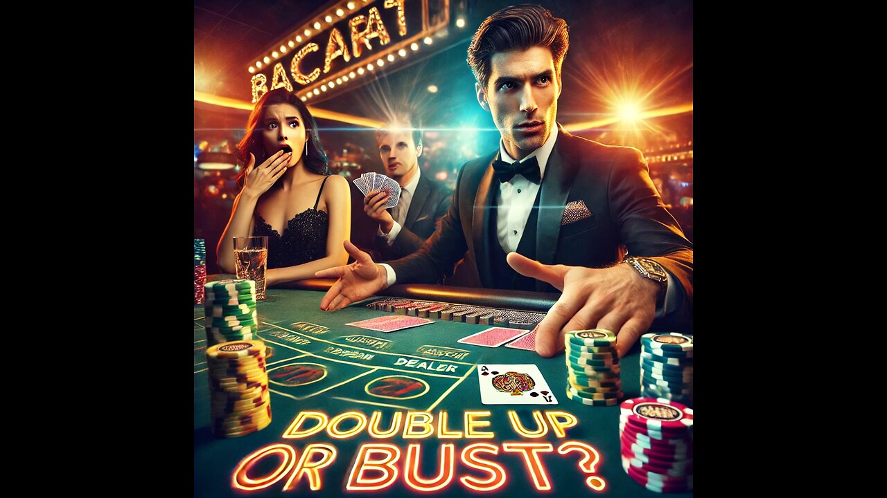 🎲 Live Dealer Baccarat Card Counting – DOUBLE UP or BUST?! 💥