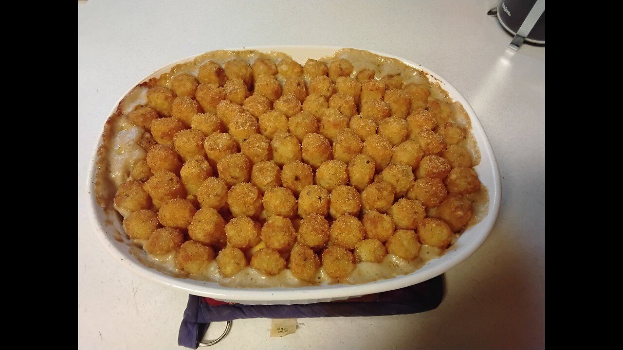 Cowboy Tater Tot Casserole