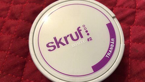 Skruf (No19) Tranbär (Cranberry) Snus Review