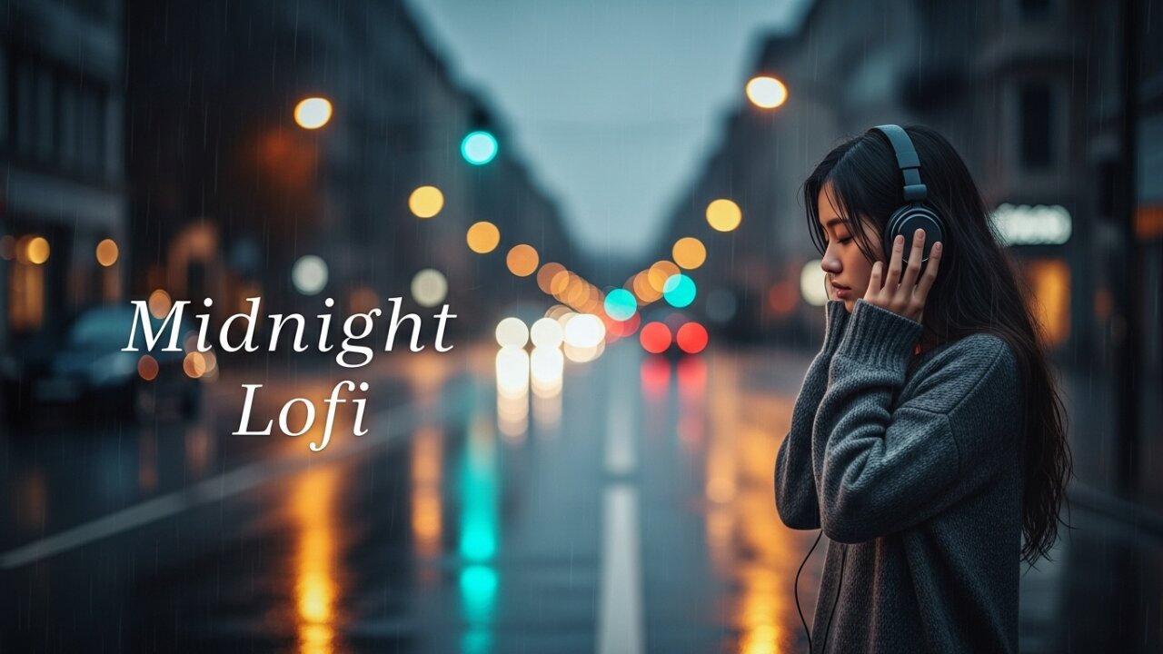 Midnight Teardrops 💧 - Sad Lofi Mix [for lonely nights & lost memories]