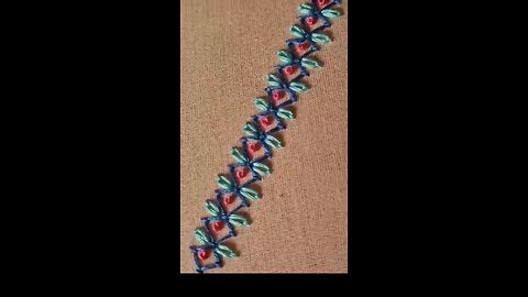Embroidery design👍🏻💯 #embroiderydesign