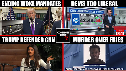 Donald Trump Ends Obama Car Mandates; Dems Too Liberal; Karoline Leavitt Press Clash; TX Fry Murder