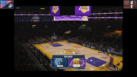 Basket Hoops 2025-2026: Game #33 [Los Angeles Lakers vs. Memphis Grizzlies]