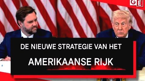De Amerikaanse vicepresident JD Vance kondigt een nieuwe strategie