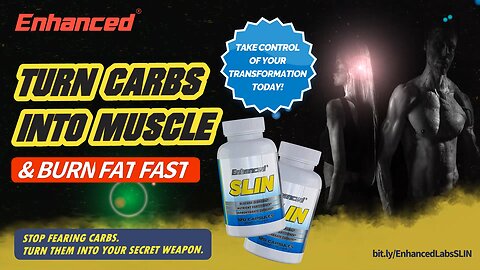 Turn Carbs Into Muscle & Burn Fat Fast with SLIN – The #1 Supplement for Fitness Transformation