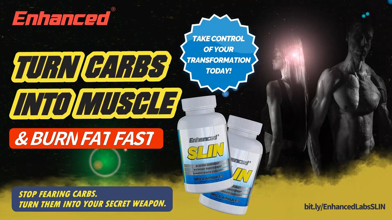 Turn Carbs Into Muscle & Burn Fat Fast with SLIN – The #1 Supplement for Fitness Transformation