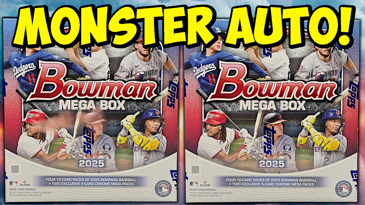 HUGE HIT from 2025 Bowman MEGA BOXES!! Case Break Part 2