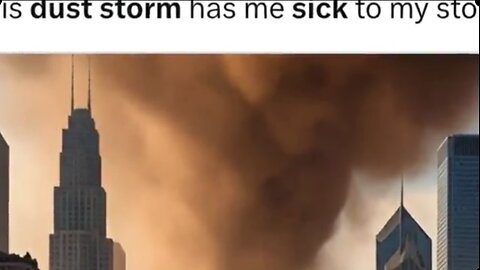 Stay Alive The Warnings Just Escalated #CHICAGO #DUST #STORM #FOG #Morgellons #Bioweapons