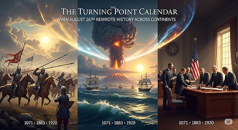 The Turning Point Calendar: When August 26th Rewrote History Across Continents | August 25, 2025