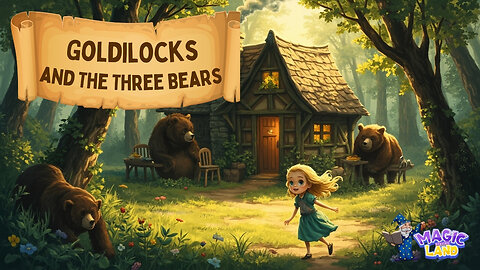 Goldilocks and the Three Bears 🐻 Classic Fairy Tale for Kids | Bedtime Story Animation