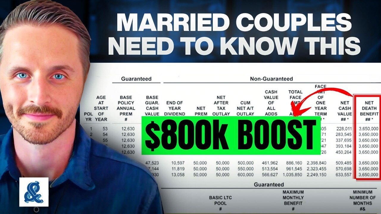 How Married Couples Can Maximize Overfunded Whole Life Insurance ($800k Boost!)
