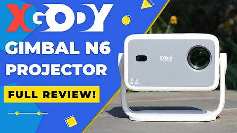 🎬 XGODY Gimbal N6 Smart Projector: Netflix & 4K Home Theatre on a Budget? 💰