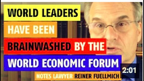"Brainwashing of World Leaders"