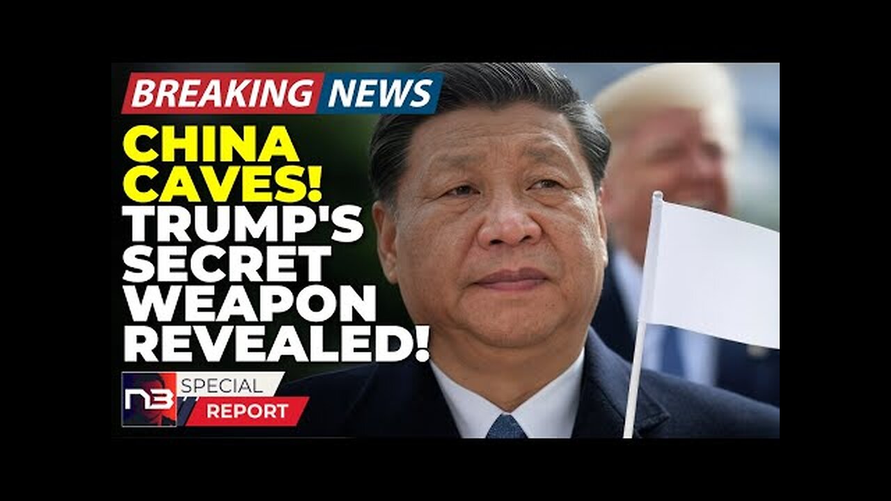 Breaking: The Secret Weapon Trump Used To Make China Cave Will Change Everything... See It Here!