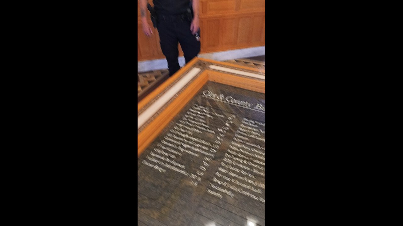 I tried talking to security and the curly haired guy in the beginning of this video smirked at me