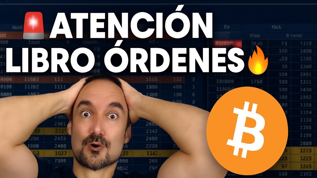 🚨 ATENCIÓN LIBRO ÓRDENES 🔥 Brutal Liquidez y Máxima Presión 💥 | Análisis Bitcoin, Solana, Ethereum 📉