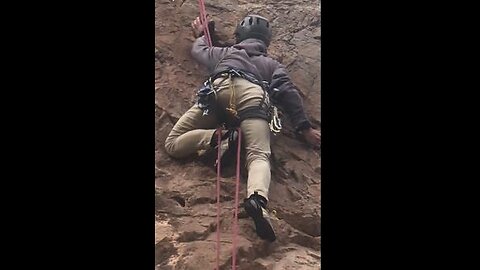Red Rock TR Climbing Beta Series E58 (2026): The Ghetto Wall: Orange Crush (5.10b/c)
