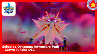 Solgaleo Dynamax Adventure Path - Crown Tundra DLC | Pokemon Sword