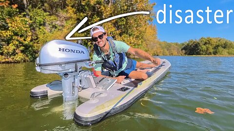 Installing Progressively Larger Motors on Paddle Board (DUMB)