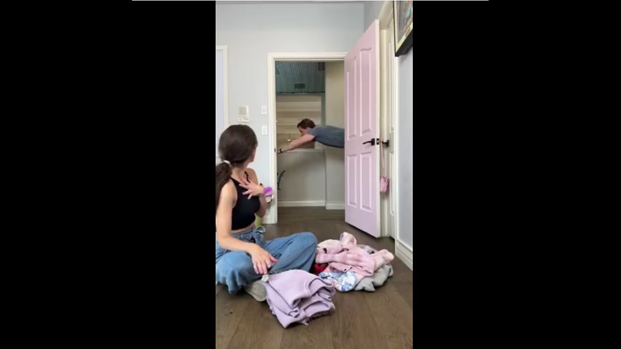 He shows her the secret to flying