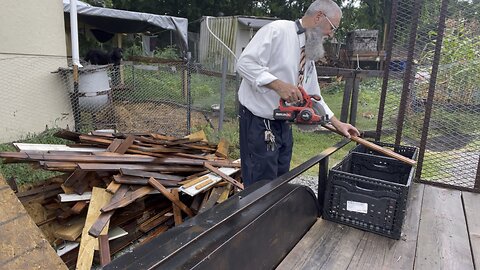 Cutting Firewood