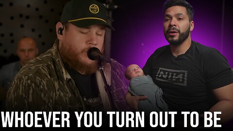 Listening to ⁨@lukecombs⁩ 's Whoever You Turn Out to Be WITH my son is tough (Reaction!)