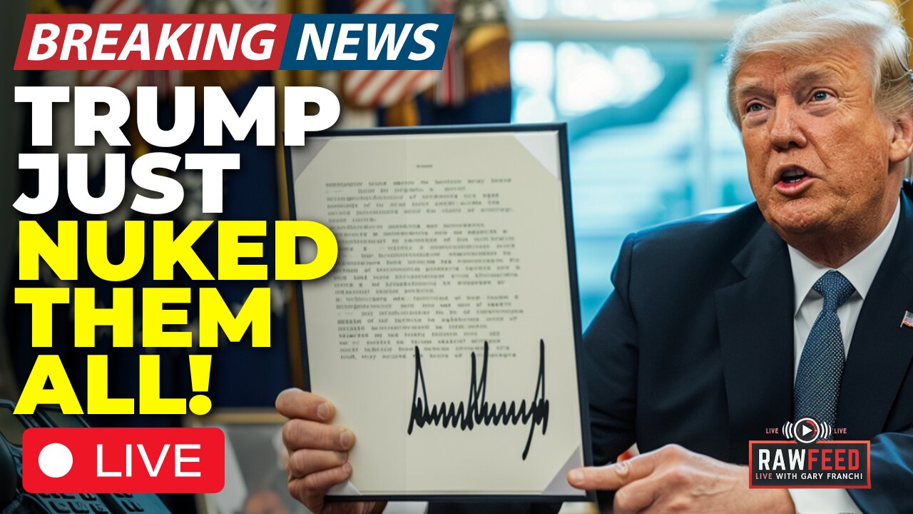 🚨LIVE: Trump Makes Drugs Great Again! Beijing Kneels! ICE Under Attack! Qatar's Air Force One!