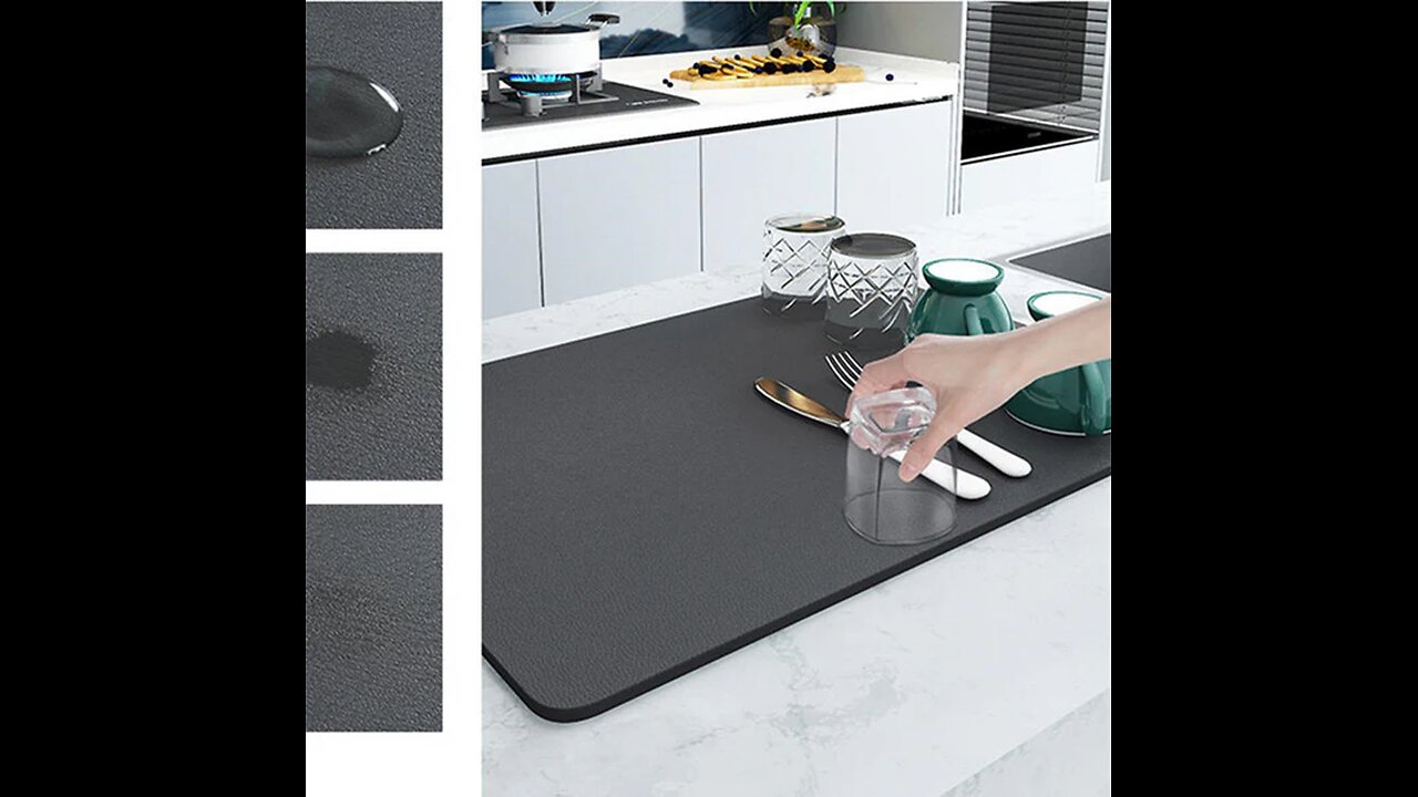 Insulated Anti-Scald Draining Mat