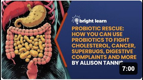BrightLearn -Probiotic Rescue: How You Can Use Probiotics to Fight Cholesterol, Cancer, Superbugs, Digestive Complaints and More by Allison Tannis