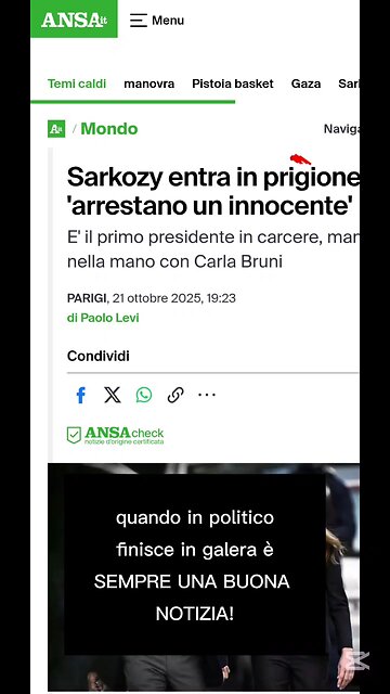 la notizia del giorno