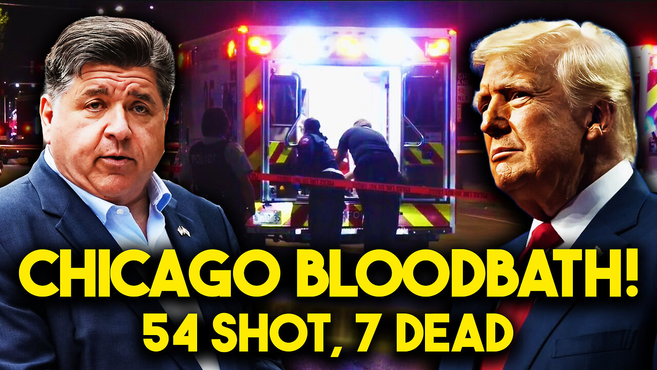 Chicago BloodBath! 54 Shot, 7 Dead- Bubba the Love Sponge® Show | 9/02/25