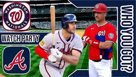 Washington Nationals vs Atlanta Braves | Live Play by Play | 3D Simulation | #mlb Game 5-15-25 ⚾🔥