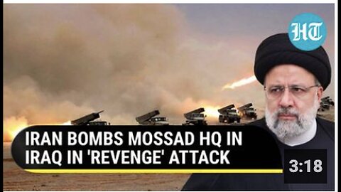 "Iran's IRGC Launches Ballistic Missile Attacks on Israel's MOSSAD & ISIS in Iraq, U.S. Unharmed"