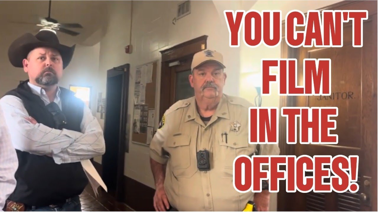 COP Fails to Enforce Fake Law because My Boss Said So! - FIRST AMENDMENT AUDIT FAIL IN COURTHOUSE!