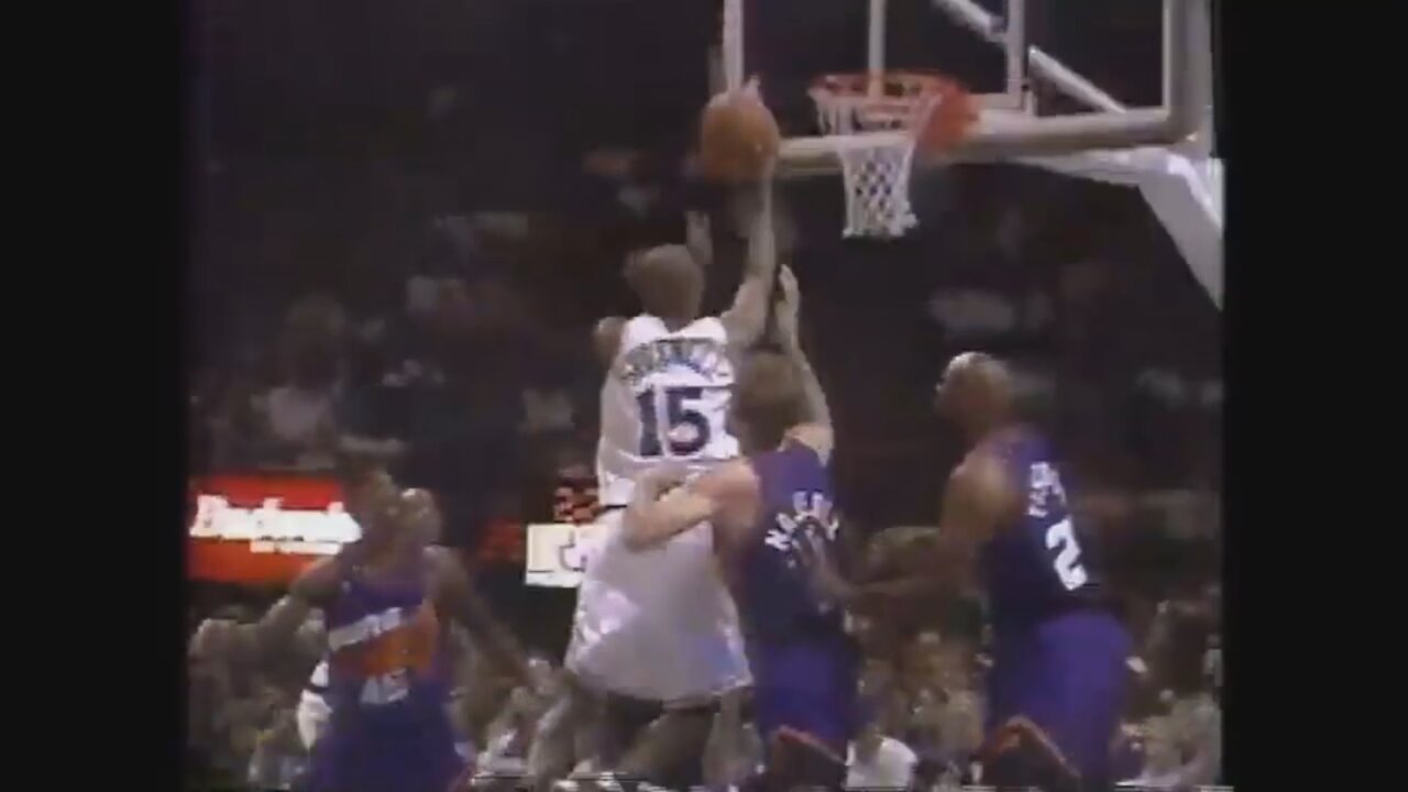 Latrell Sprewell 21 Points 6 Ast Vs. Suns, 1994-95.