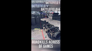 roadkills across Battlefield games