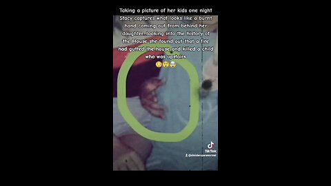Ghost hand captured in pic