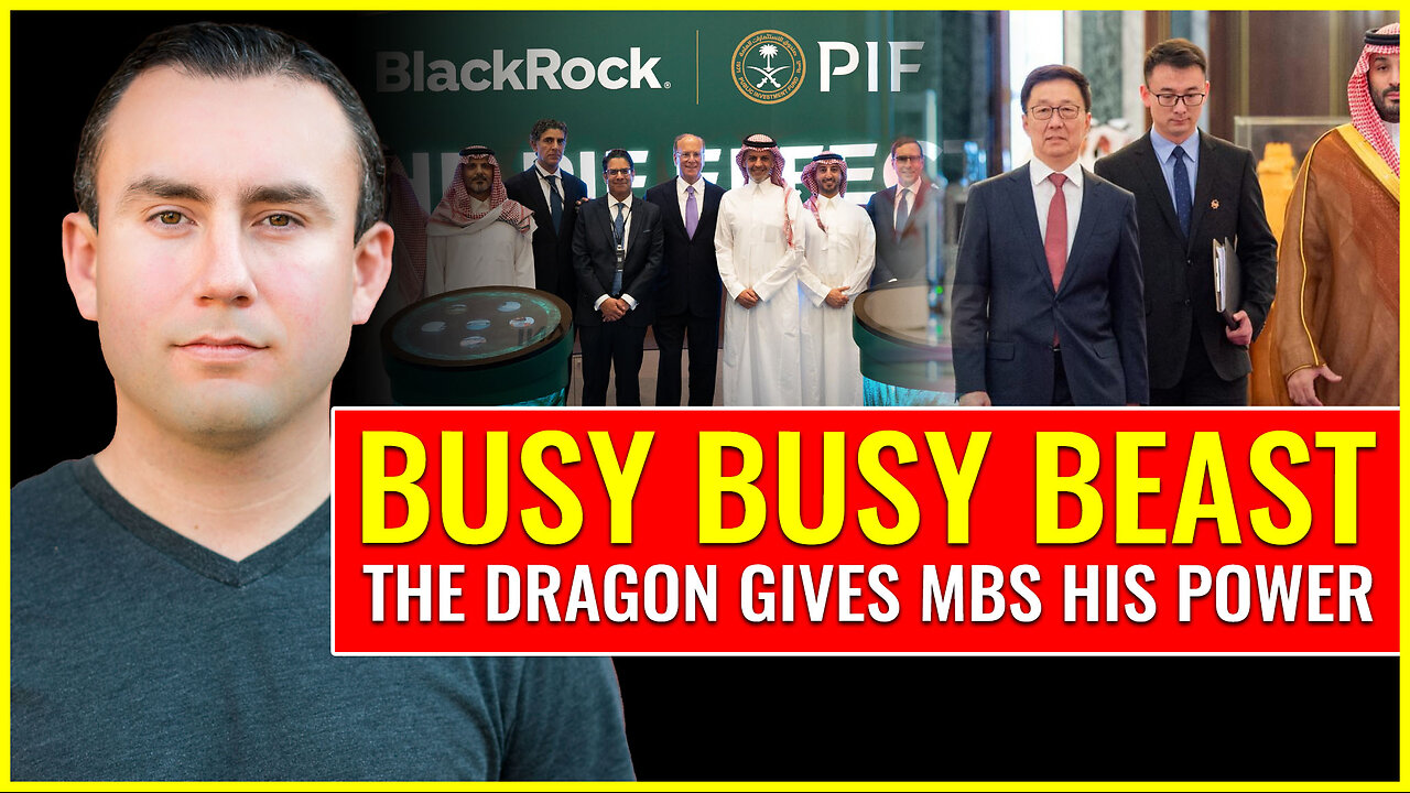 BUSY BUSY BEAST: The dragon gives MbS his power (FII9 begins)