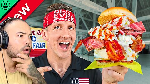 Kalkazian reacts More Best Ever Food Review Show | Ohio State Fair Food that will Kill You!!