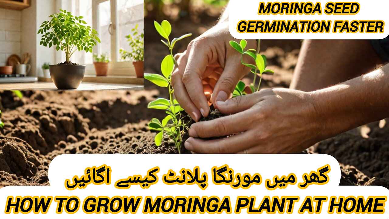 How to make vegetable moringa plants ☘️🌵 FASTER GROW FIRTILYZER IDEAS the same time