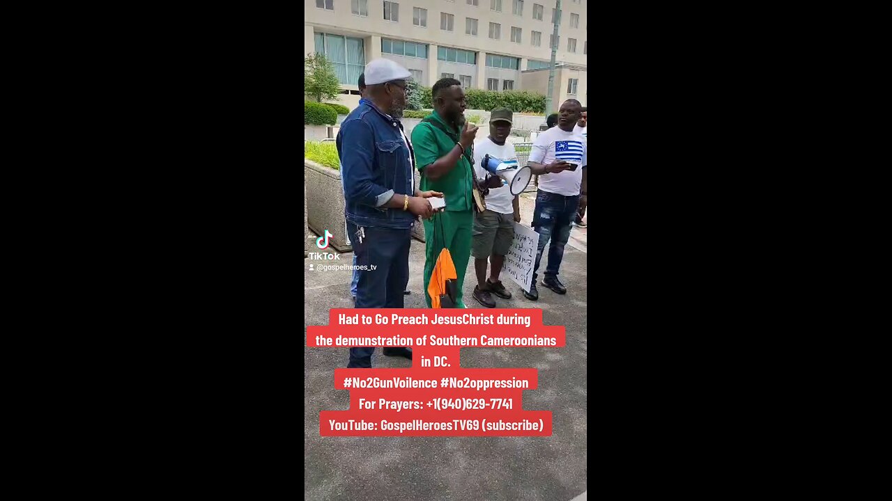 God deliver Southern Camerronians