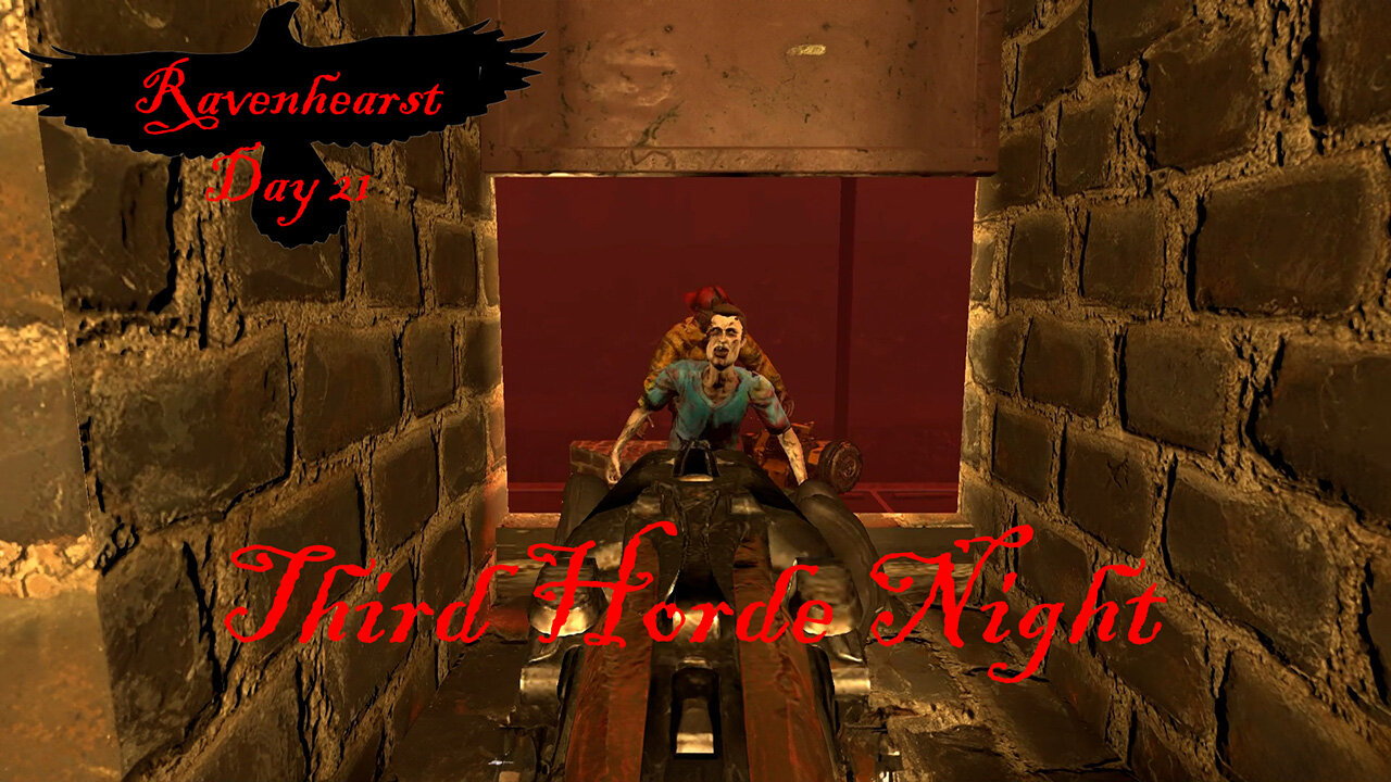 7 Days To Die - Ravenhearst Day 21: Third Horde Night