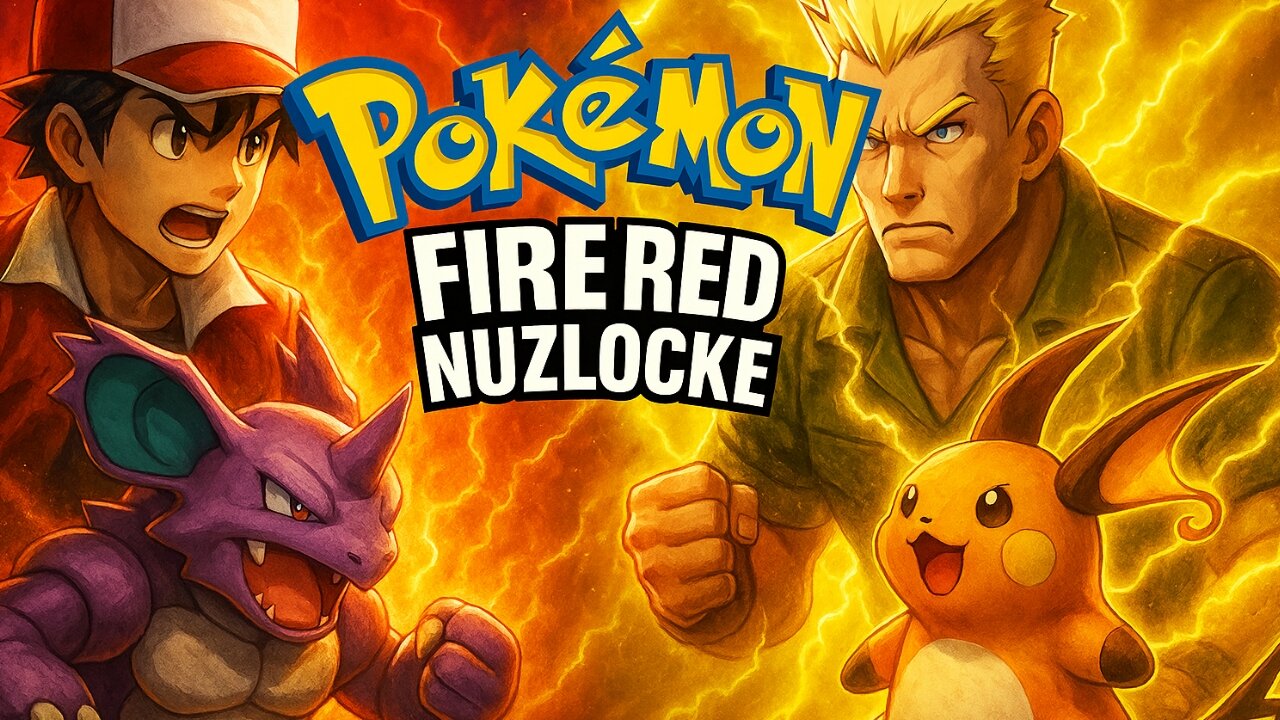 Taking down Lt.Surge - Pokemon Fire Red Nuzlocke