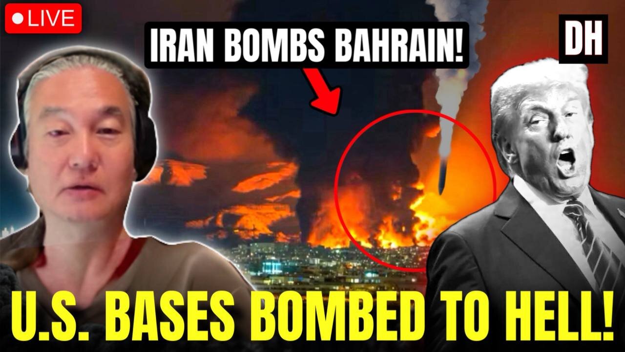 Iran RAINS MISSILES on EIGHT US Bases as Trump's Attack BACKFIRES | KJ Noh