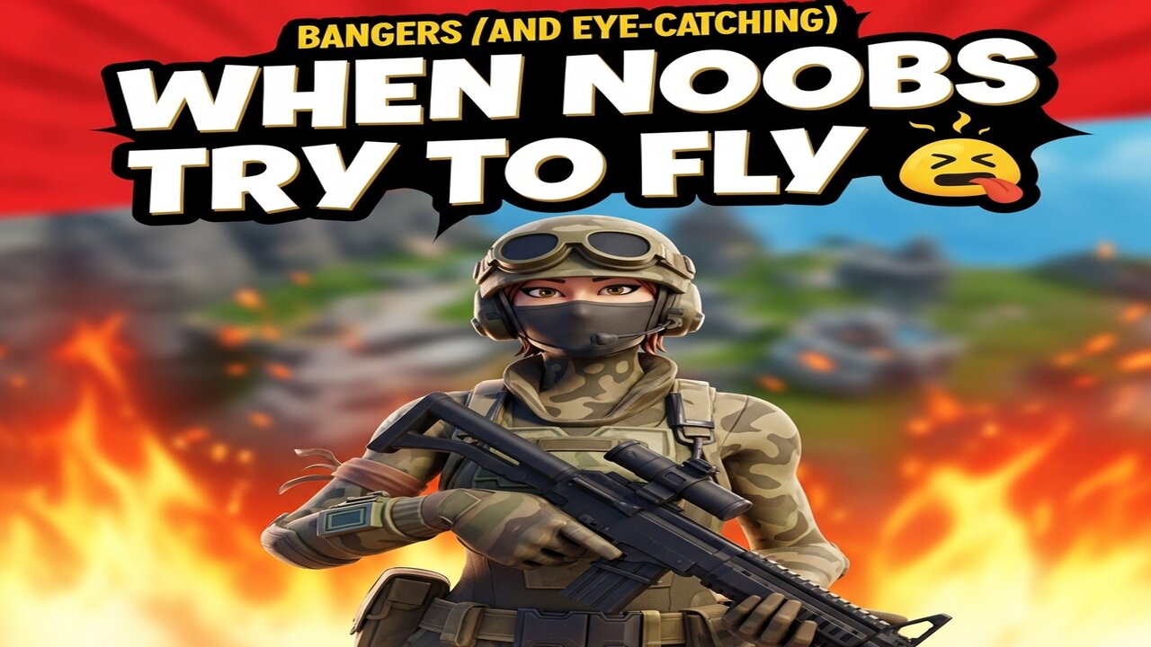 WHEN NOOBS TRY TO FLY 🤣