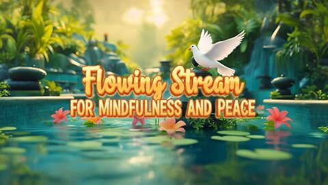 Flowing Water Ambience for Mindfulness and Calm🌿