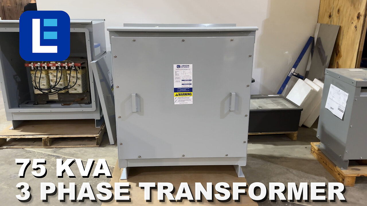 75 kVA 3PH DOE Transformer, 208V Delta Primary, 480Y/277 Wye-N Secondary, N4, Ventilated, 60 Hz