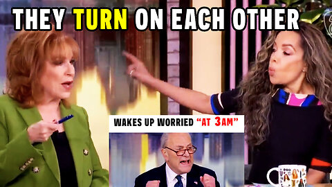 Hosts of 'The View' TURN ON EACH OTHER Over Chuck Schumer Debacle