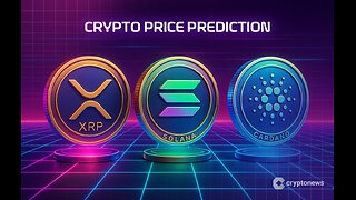 Crypto Price Prediction Today 19 September – XRP, Solana, Cardano