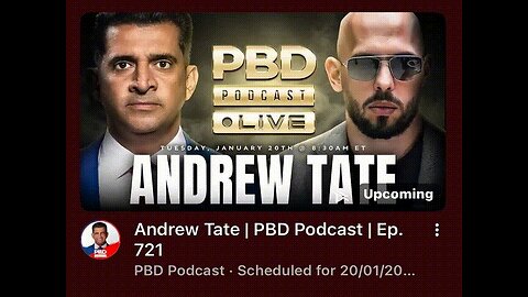 PBD and Tate ARE going live TOMORROW at 5:30 AM Miami Time🔥🫡